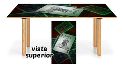 Vinilo Para Mesa Poker Cartas Casino #5