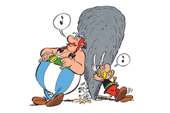 Cuadro Asterix Y Obelix Comics Retro #9