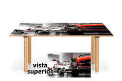Vinilo Para Mesa Autos Retro Hot Rod #3