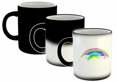 Taza Transparent Background Rainbow Arcoiris en internet