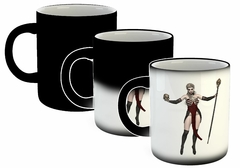 Taza Vampiro Woman Girl Calavera Sangre en internet