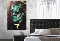 Cuadro Cine Terror Frankenstein Retro #21