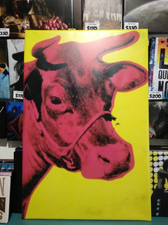 Cuadro Andy Warhol Vaca Pintura