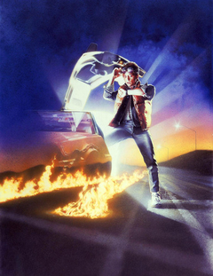 Cuadro Volver Al Futuro Clasico Cine #4