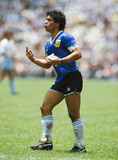 Cuadro Maradona Eterno Futbol Diego #7 - comprar online