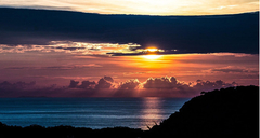 Cuadro Atardecer Paisaje Puesta De Sol #2