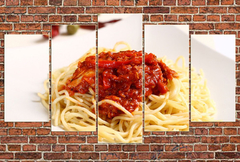 Cuadro Pastas Comida Resto Cocina #4