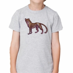 Remera Cheetah Posando Dibujo Art - comprar online