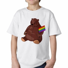 Remera Oso Bandera Gay Orgullo Colores