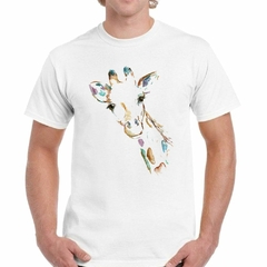 Remera Jirafa Pintura Arte Acuarela - comprar online