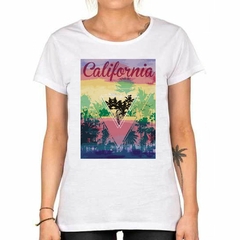 Remera California Sunshine Nature Art - TiendaCubik