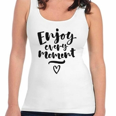 Musculosa Deportiva Enjoy Every Moment #1 - comprar online