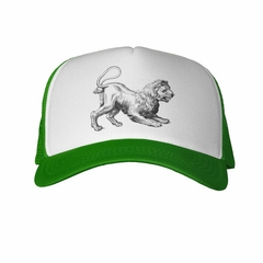 Gorra Leon Posando Para Atacar Dibujo - TiendaCubik
