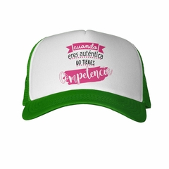 Gorra Cuando Eres Autentica - TiendaCubik