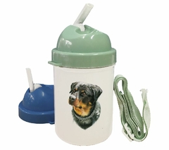 Cantimplora Rottweiler Pintura Art M2