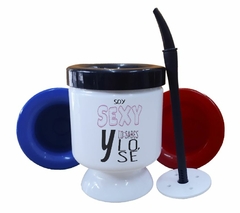 Mate Soy Sexy Y Lo Sabes Lose Frase Rosa