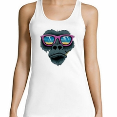 Musculosa Deportiva Gorila Con Un Palillo Art - comprar online