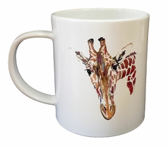 Taza Jirafa Watercolor Dibujo Art - comprar online