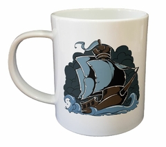 Taza Barco Navegando Sobre El Mar Art - comprar online