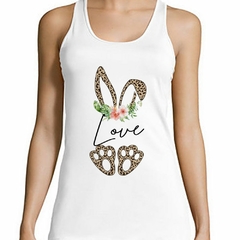 Musculosa Deportiva Rabbit Conejo Animal Print