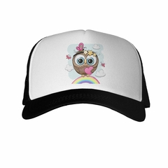 Gorra Owl Buho Lechuza Arcoiris Dibujo Diseño - comprar online