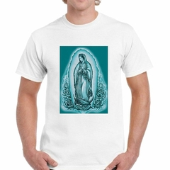 Remera Virgen De Guadalupe Turquesa Religion - TiendaCubik