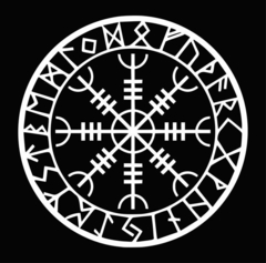 Cuadro Vikingos Runa Vikinga Simbolos M1