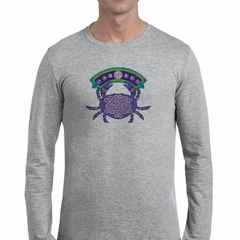 Remera Manga Larga Signo Zodiaco Cancer Representacion Arte - comprar online