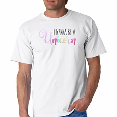 Remera I Wanna Be A Unicorn en internet