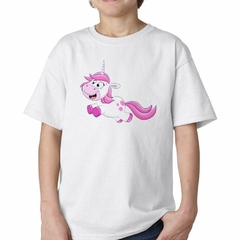 Remera Unicornio Saltando Feliz - TiendaCubik