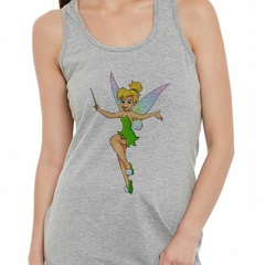 Musculosa Deportiva Tinkerbell Hada Campanita Ala Verde - comprar online