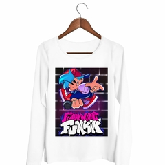 Remera Manga Larga Friday Night Funkin Pared en internet