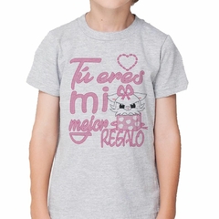 Remera Tu Eres Mi Mejor Regalo Gato