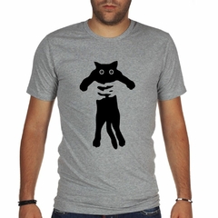 Remera Gato Negro Manos Cat Black en internet