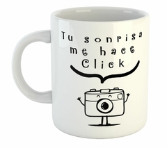 Taza Tu Sonrisa Me Hace Click Camara