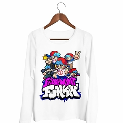 Remera Manga Larga Friday Night Funkin Poses en internet