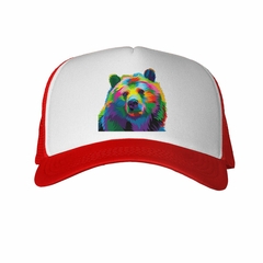 Gorra Oso Ilutracion Multicolor Art en internet