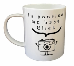 Taza Tu Sonrisa Me Hace Click Camara - comprar online