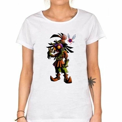 Imagen de Remera Video Juego Play Game Legnd Zelda Mascara