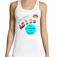 Musculosa Deportiva Dia De La Infancia Niños Children Tren - comprar online