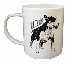 Taza Bull Terrier Dog Art - comprar online