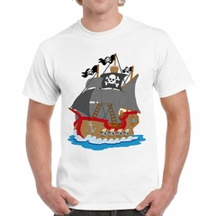 Remera Ship By Kids Buque Pirata #1 - comprar online