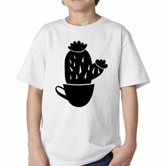 Remera Cactus En Una Taza Vector