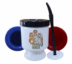 Mate Freddie Musica Cantante Rock Microfono - comprar online