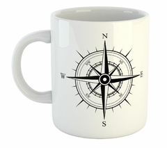 Taza Rose Des Vents Compass Brujula