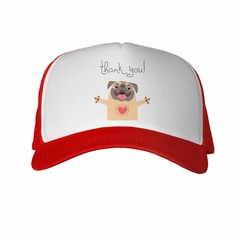 Gorra Pug Thank You Amor Corazon en internet