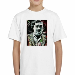 Remera Pablo Escobar Con Saco De Dolares