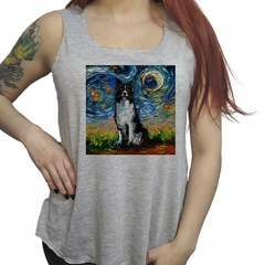 Musculosa Border Collie Noche Estrellada