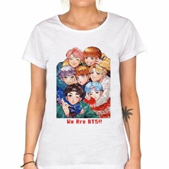 Remera Bts Grupo Musica Music Caricatura