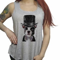 Musculosa Perro Ellegante Con Galera